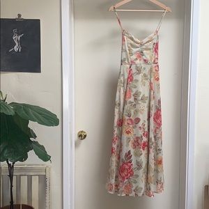 Floral maxi dress